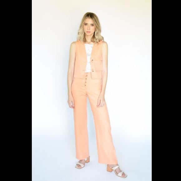 ISO size 34 extra small Adeline Linen Pants - Picture 5 of 6